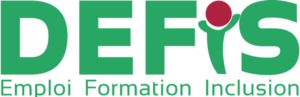 Logo de DEFIS, association pour l’emploi, la formation et l’inclusion